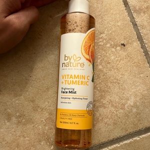 By nature vitamin c + turmeric brightening face mist